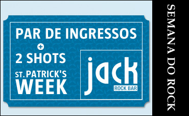 St. Patrick's Week no Jack Rock Bar - 18/03