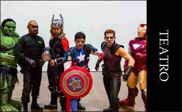 TEATRO - OS VINGADORES EM BUSCA DA PAZ